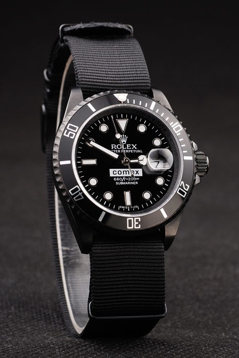 Rolex Submariner Comex Black Replica Klokker 44 OFF